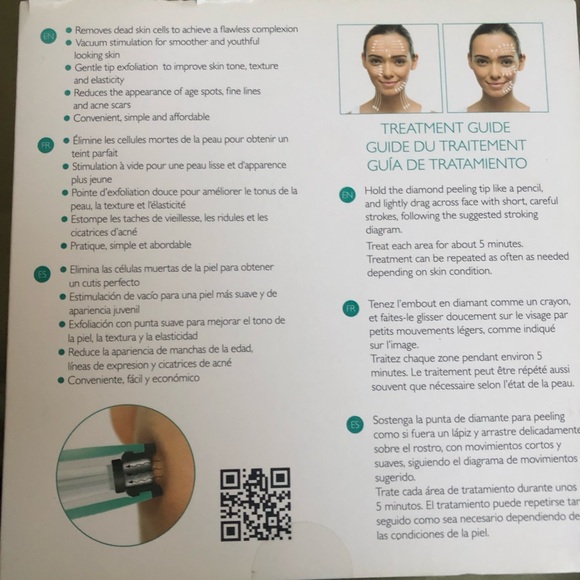 Silk’s ReVit Microdermabrasion with 3 tips.  New in sealed box never used - Picture 2 of 4